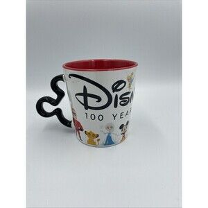 Disney Parks 100 Years of Wonder Ceramic Coffee Tea Mug Cup EUC